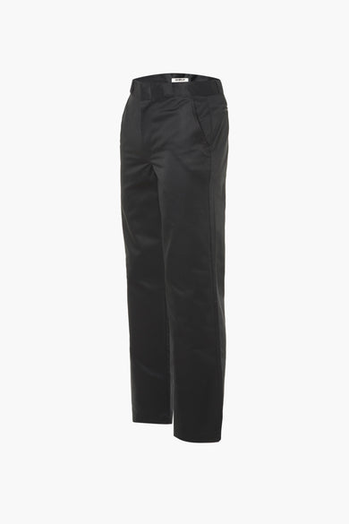 Chino noir de CATERPILLAR, uni et droit.