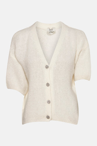 Cardigan - blanc - Terra di Siena