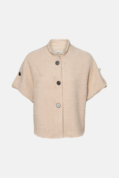 Cardigan Beige - Terra di Siena
