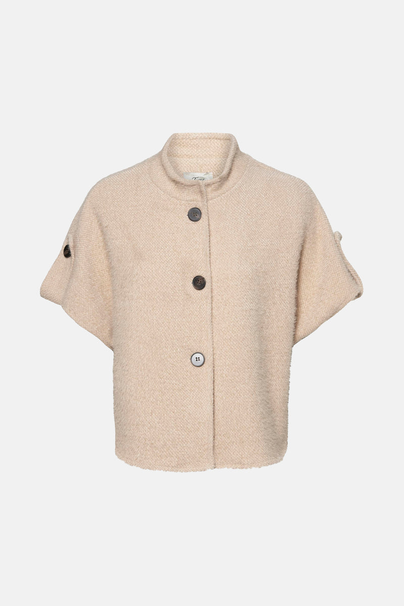 Cardigan Beige - Terra di Siena