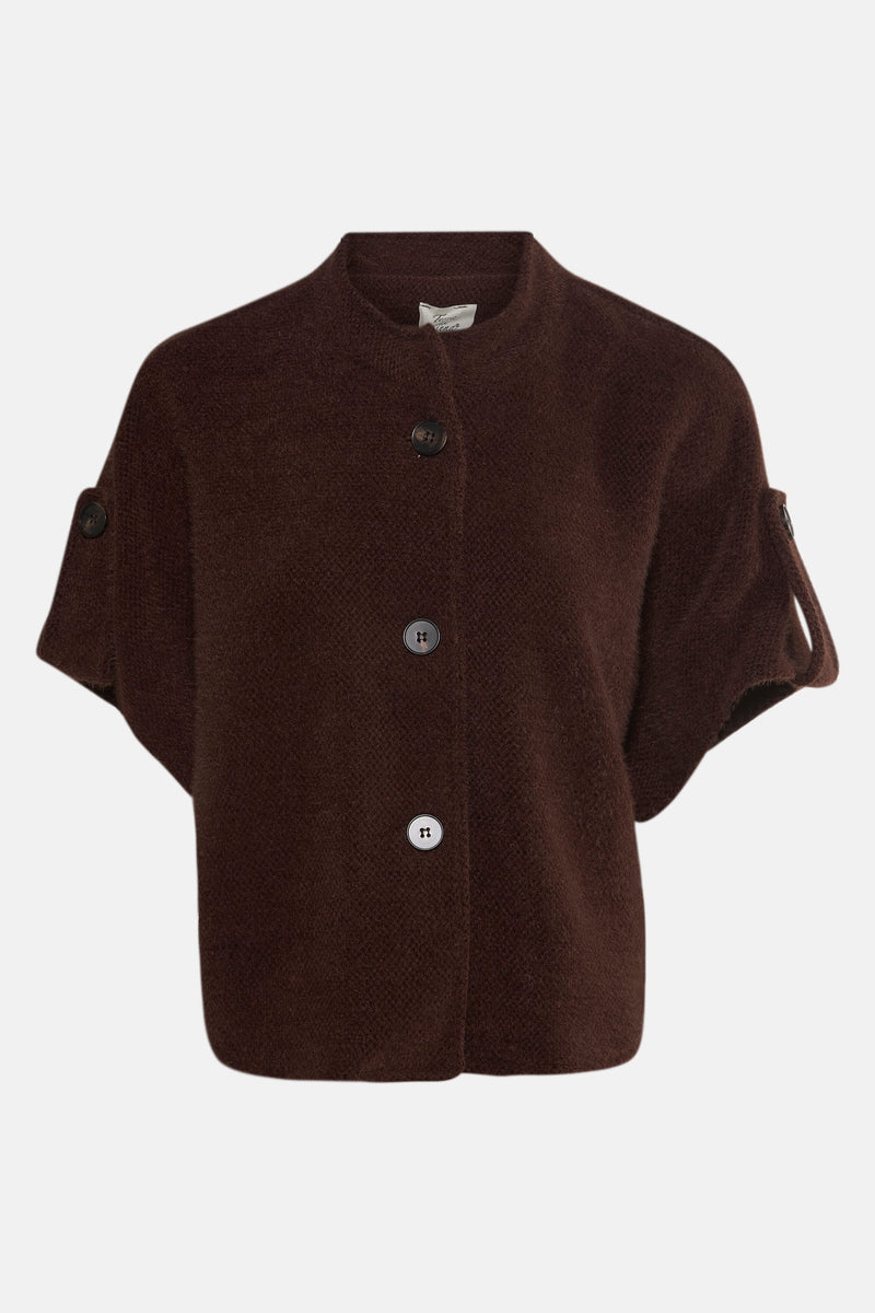 Cardigan brun - Terra di Siena