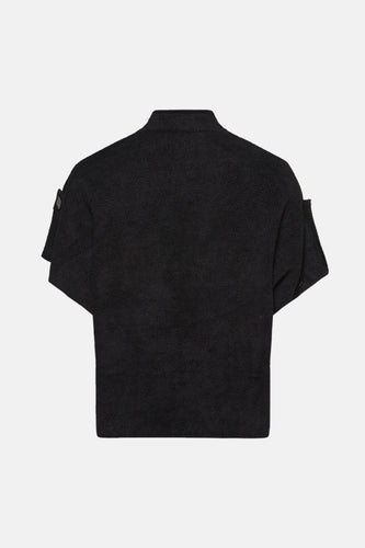 Cardigan - noir - Terra di Siena