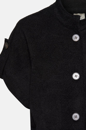 Cardigan - noir - Terra di Siena