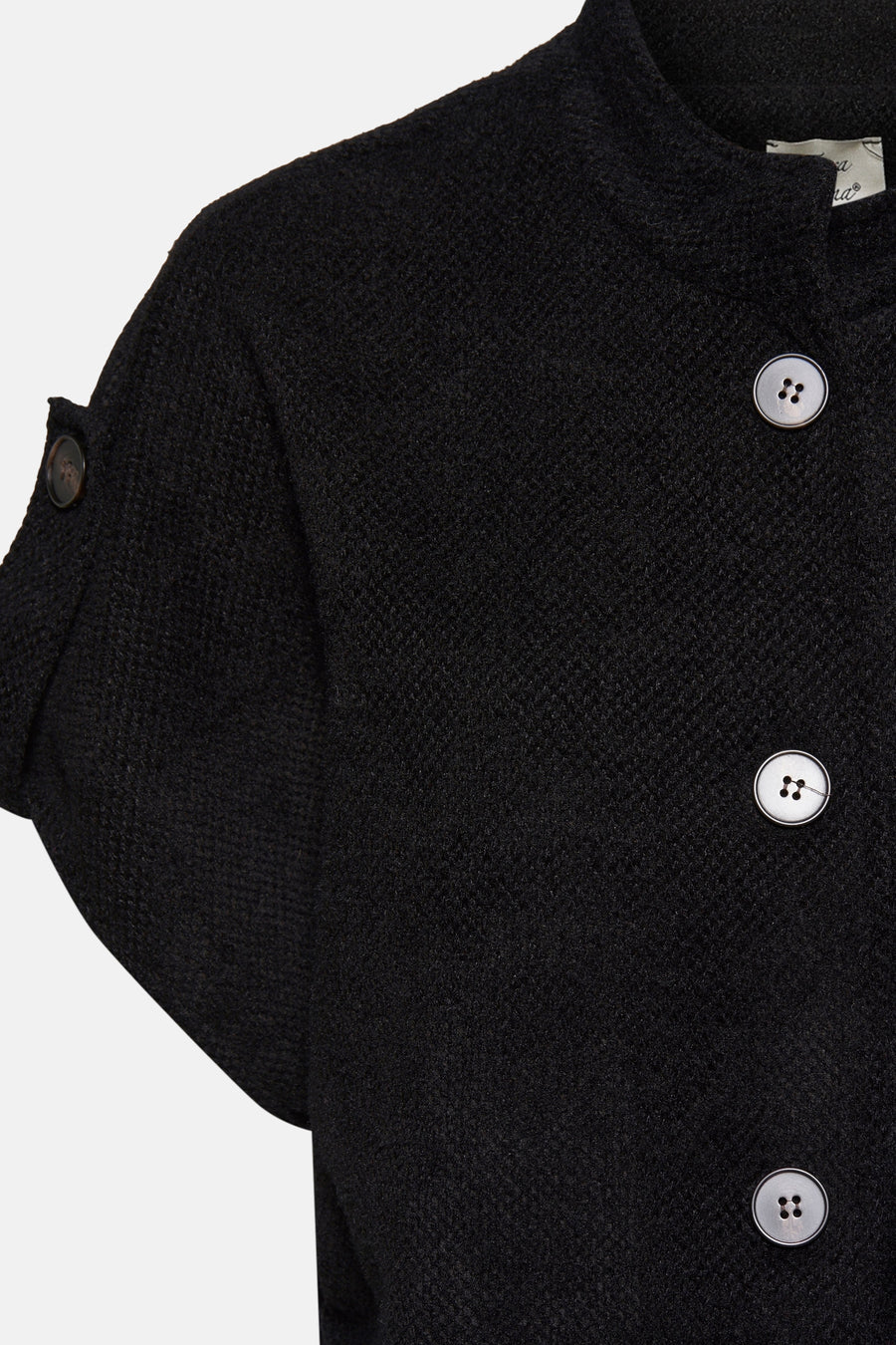 Cardigan - noir - Terra di Siena