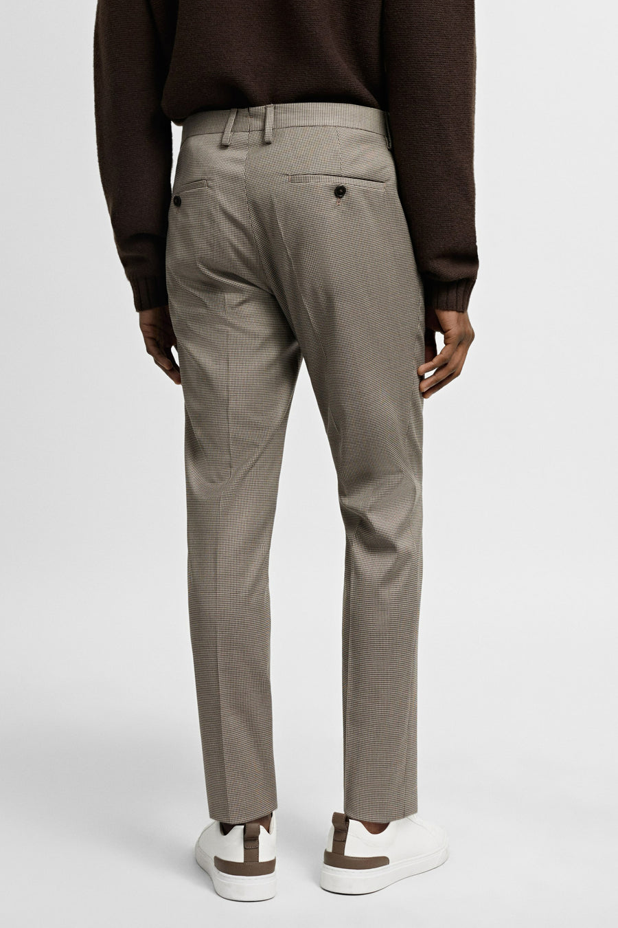 Pantalon costume - beige - MANGO