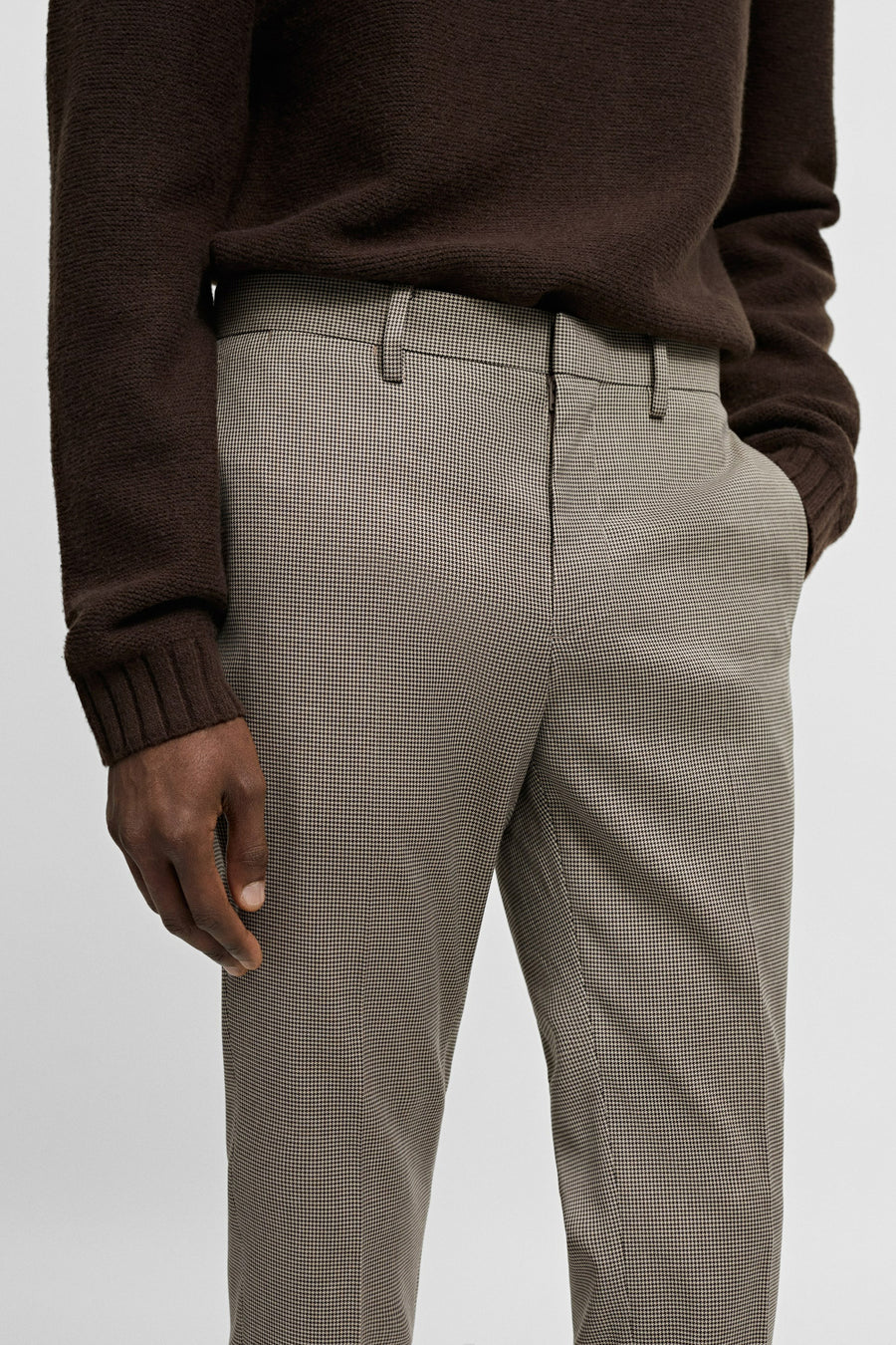 Pantalon costume - beige - MANGO