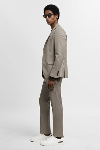 Pantalon costume - beige - MANGO