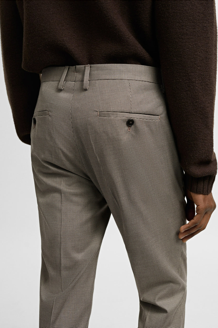 Pantalon costume - beige - MANGO