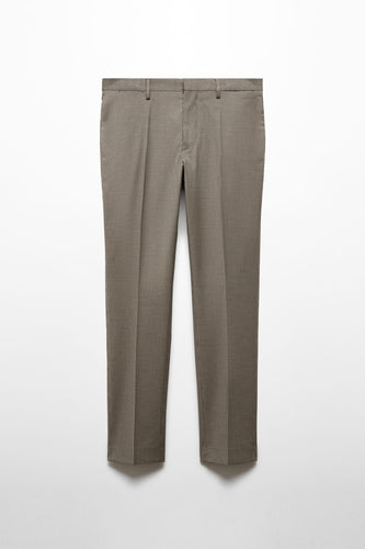 Pantalon costume - beige - MANGO