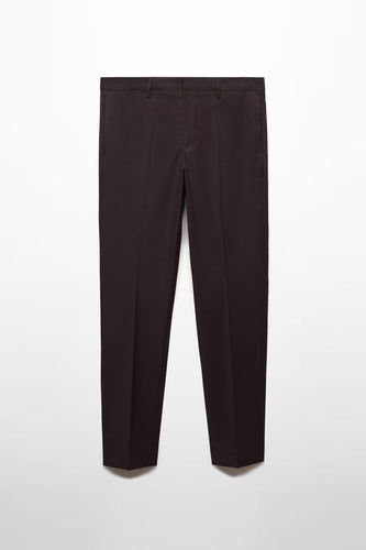 Pantalon costume - bordeaux - MANGO