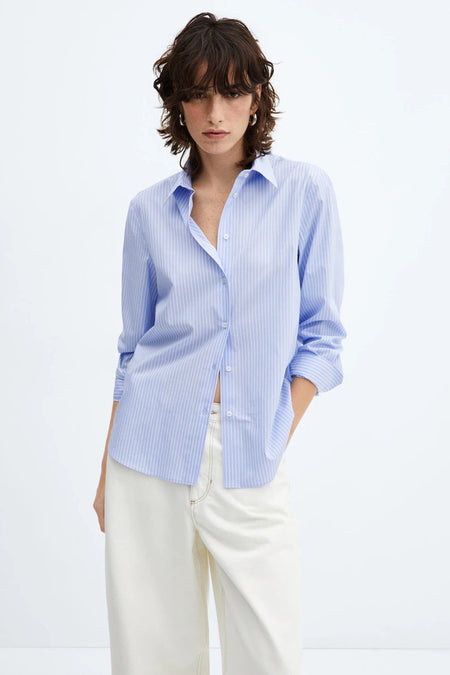 Chemisier (manches longues) Bleu - Mango