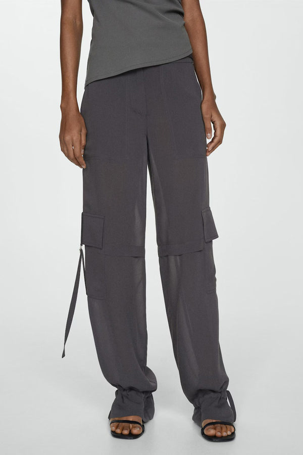 Pantalon cargo Brun - Mango