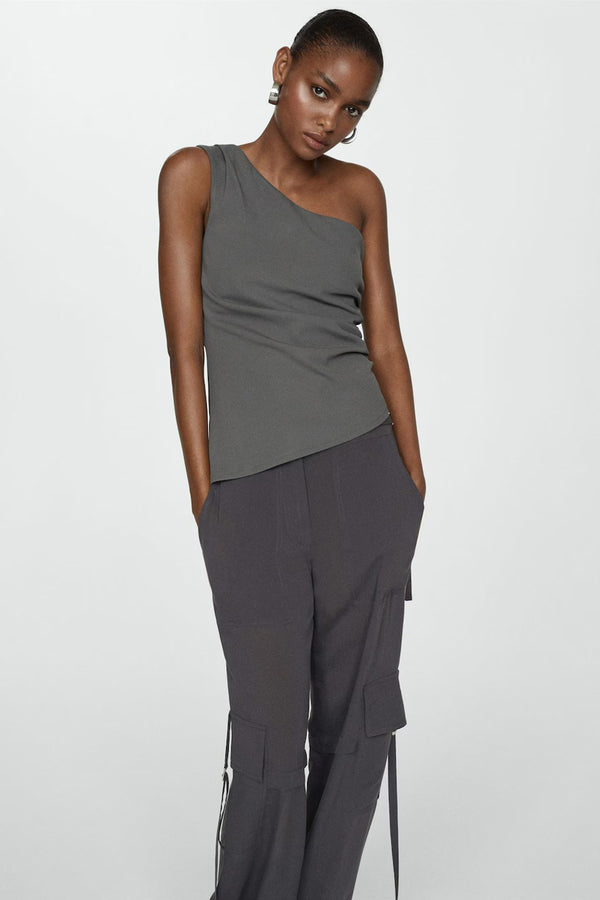 Pantalon cargo Brun - Mango