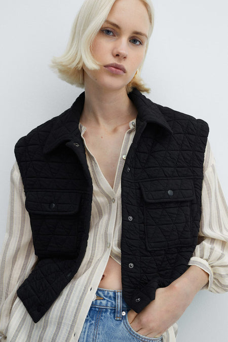 Chemise à manches longues - blanc