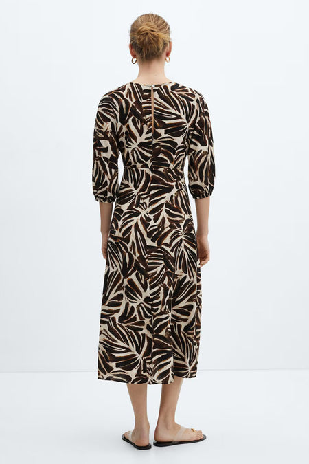 Robe à manches courtes - blanc