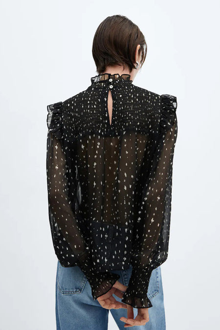 Blouse - noir