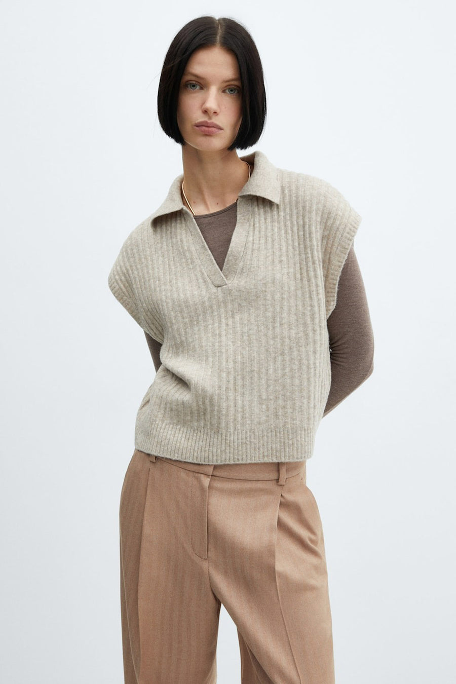 Pantalon - beige