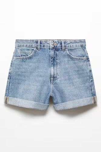 Short - denim - MANGO - 7