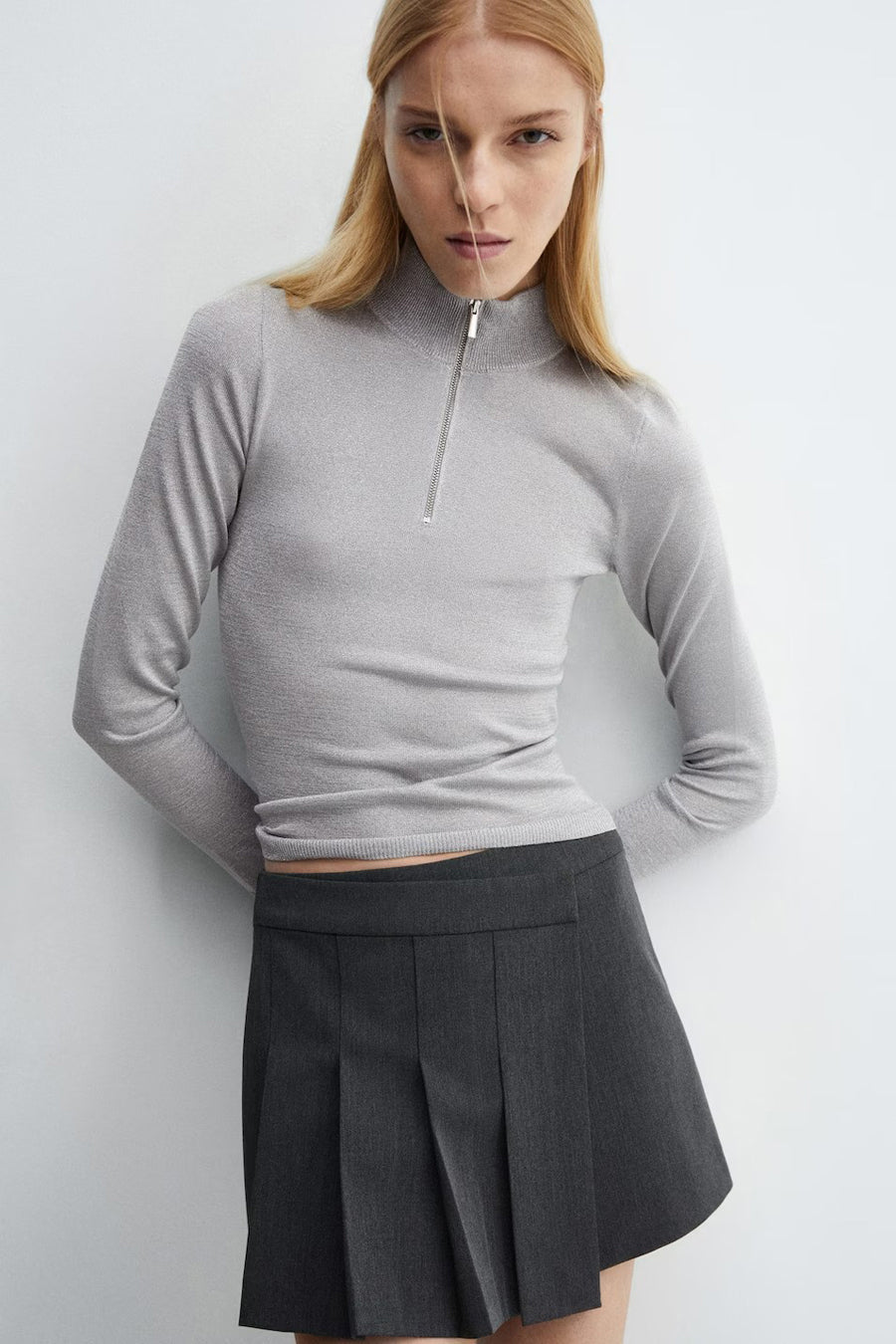 Pull - argent - MANGO