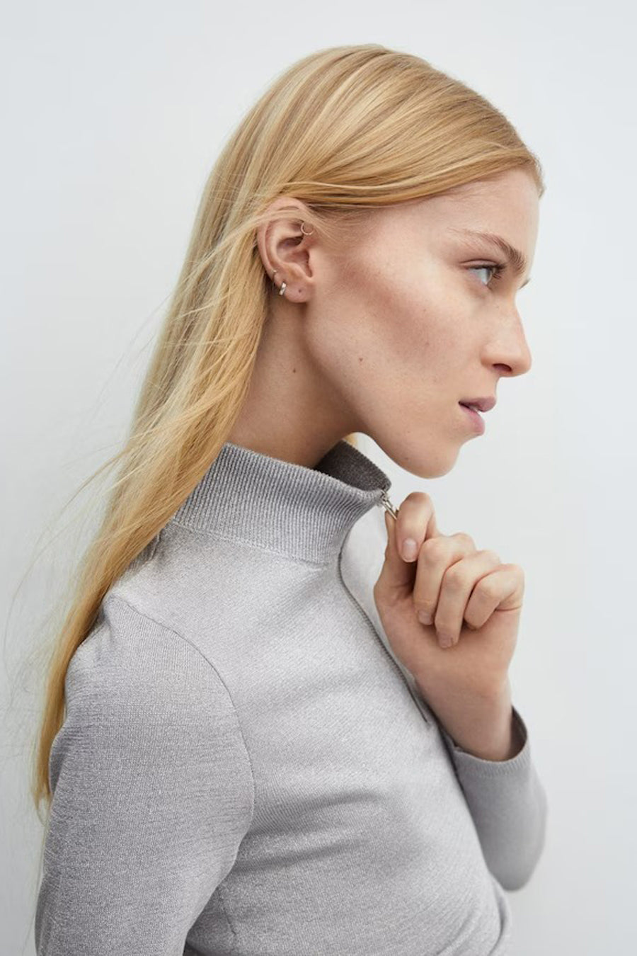 Pull - argent - MANGO