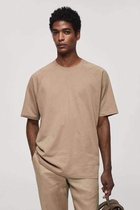 T-shirt (manches courtes) Beige - Mango