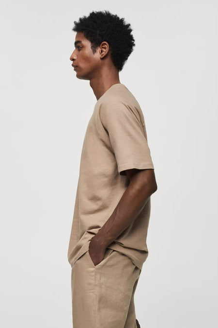 T-shirt (manches courtes) Beige - Mango