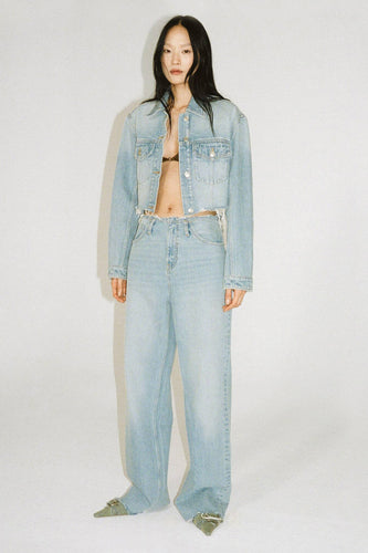 Veste de pluie - mid blue denim - MANGO