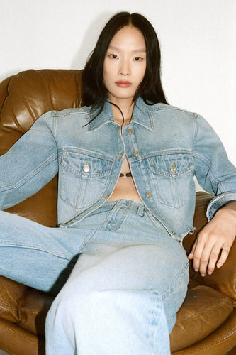 Veste de pluie - mid blue denim - MANGO