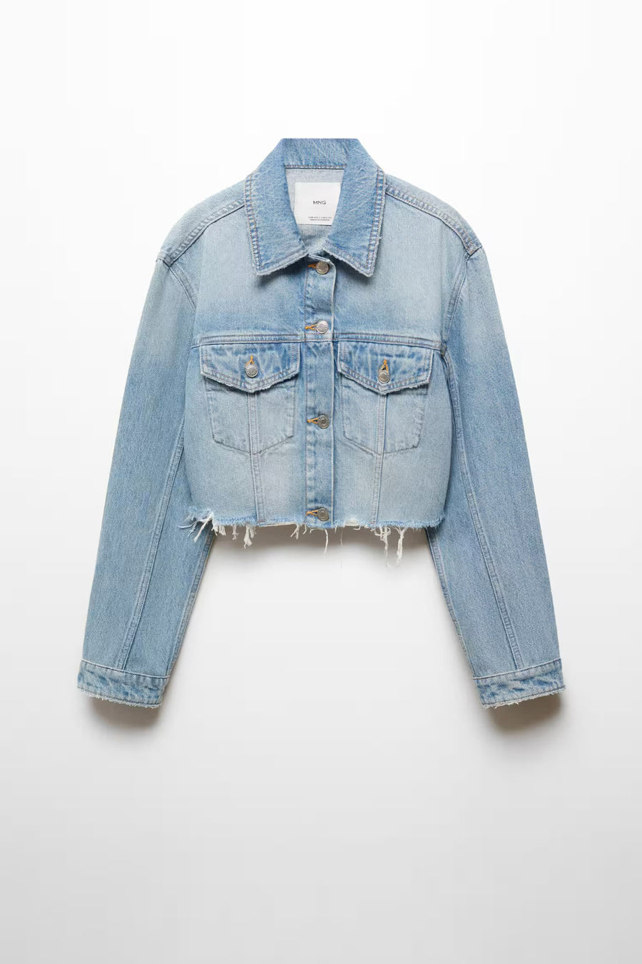 Veste de pluie - mid blue denim - MANGO