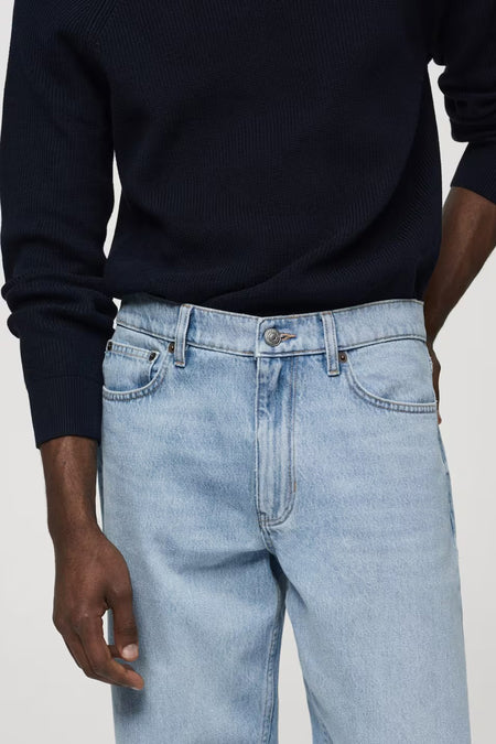 Jeans straight Denim - Mango