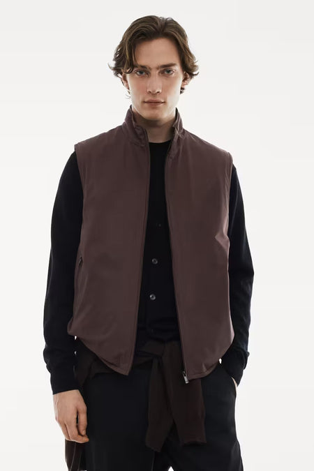 Veste sans manches - bordeaux