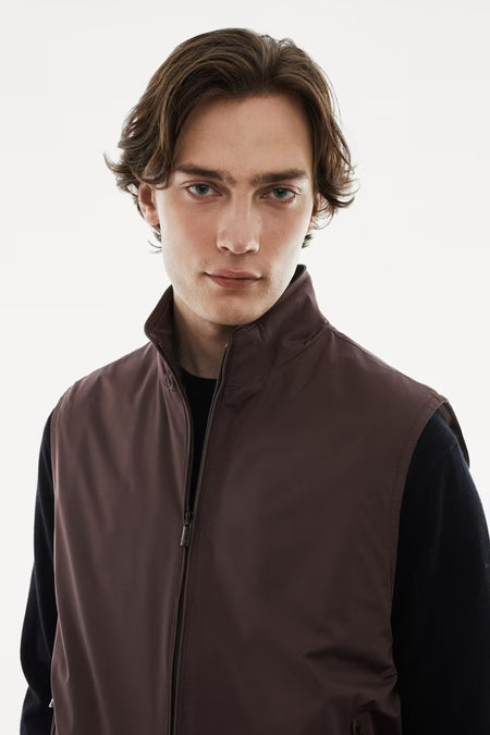 Veste sans manches - bordeaux