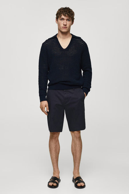 Short Bleu - Mango
