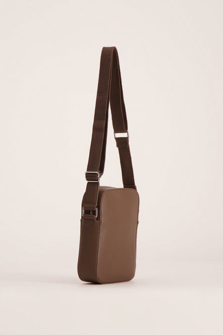 Sac à bandoulière Brun - Mango