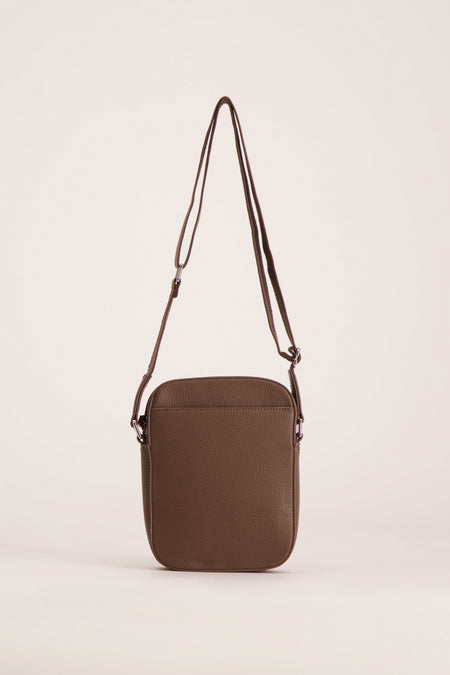 Sac à bandoulière Brun - Mango
