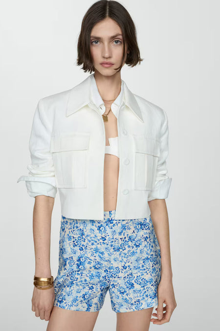 Short - bleu