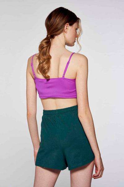 Top (bandes fines) Mauve - FILA