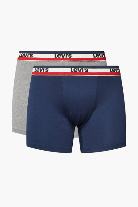 Boxau de boxers Levi's Levi avec avec gris gris gris gris une..