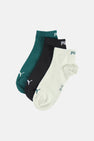 Chaussettes courtes - vert
