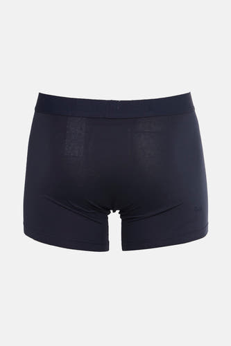 Shorty de boxeurs bleu de Levi's® Accessories, vu par derrière.