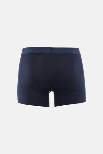 Boxer short bleu de Levi's® Accessories, de couleur unie avec une ceinture élastique bleu foncé.