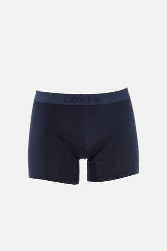 Boxer short bleu de Levi's, avec une ceinture élastique à logo.