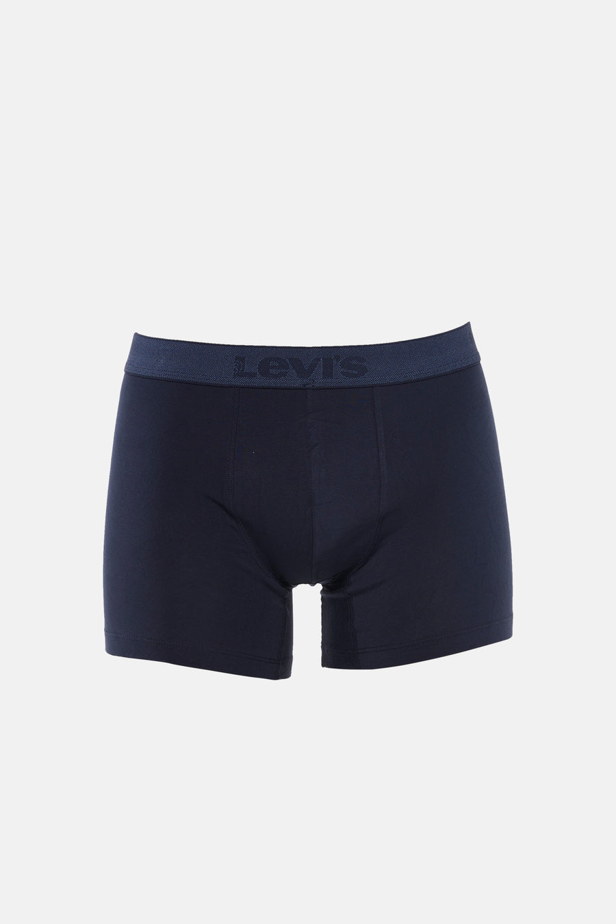 Boxer short bleu de Levi's, avec une ceinture élastique à logo.