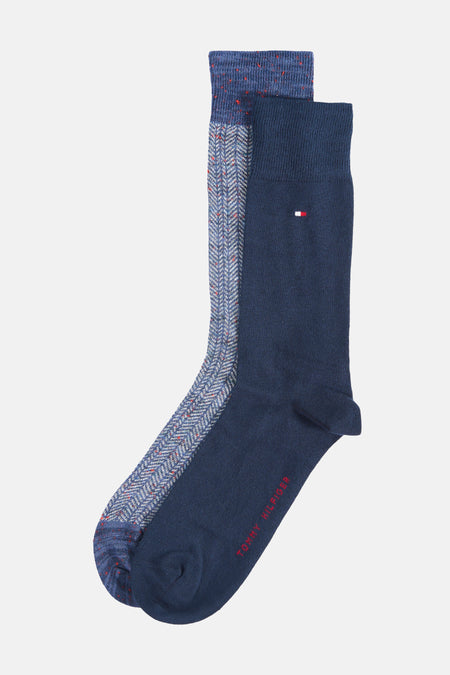 Chaussettes courtes - bleu