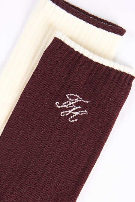 Chaussettes - écru