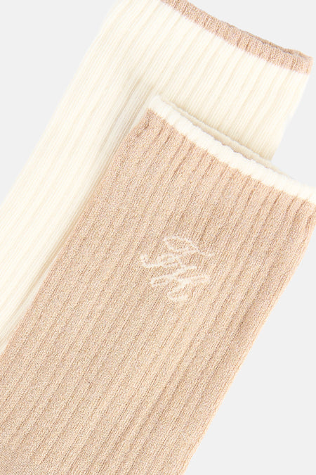 Chaussettes - beige