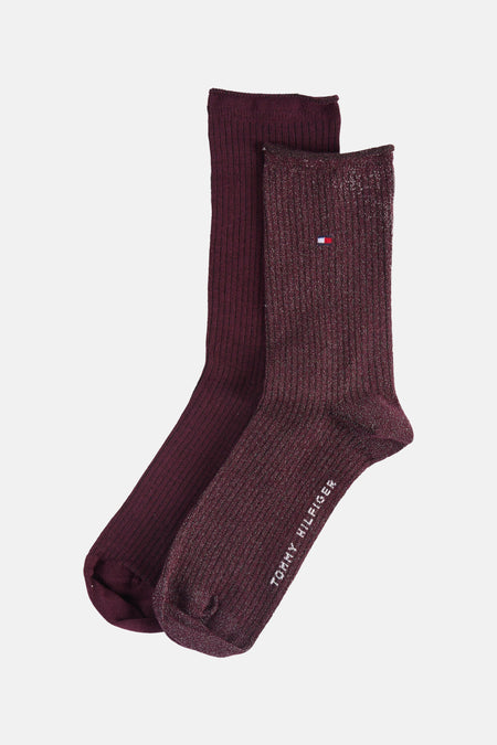 Chaussettes - rouge