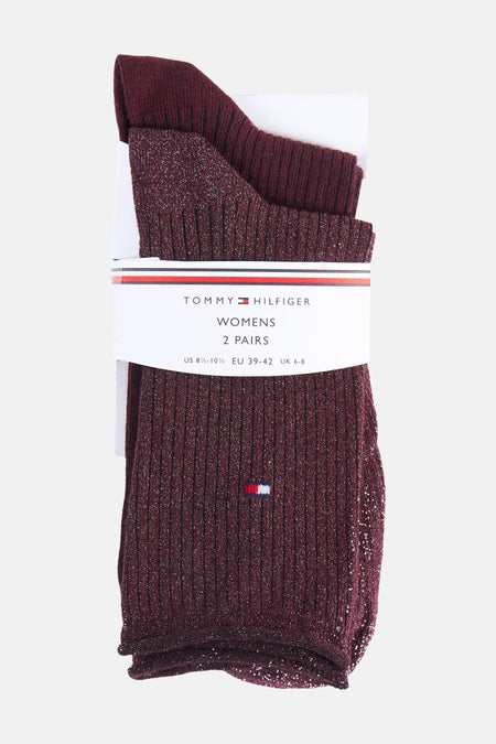 Chaussettes - rouge
