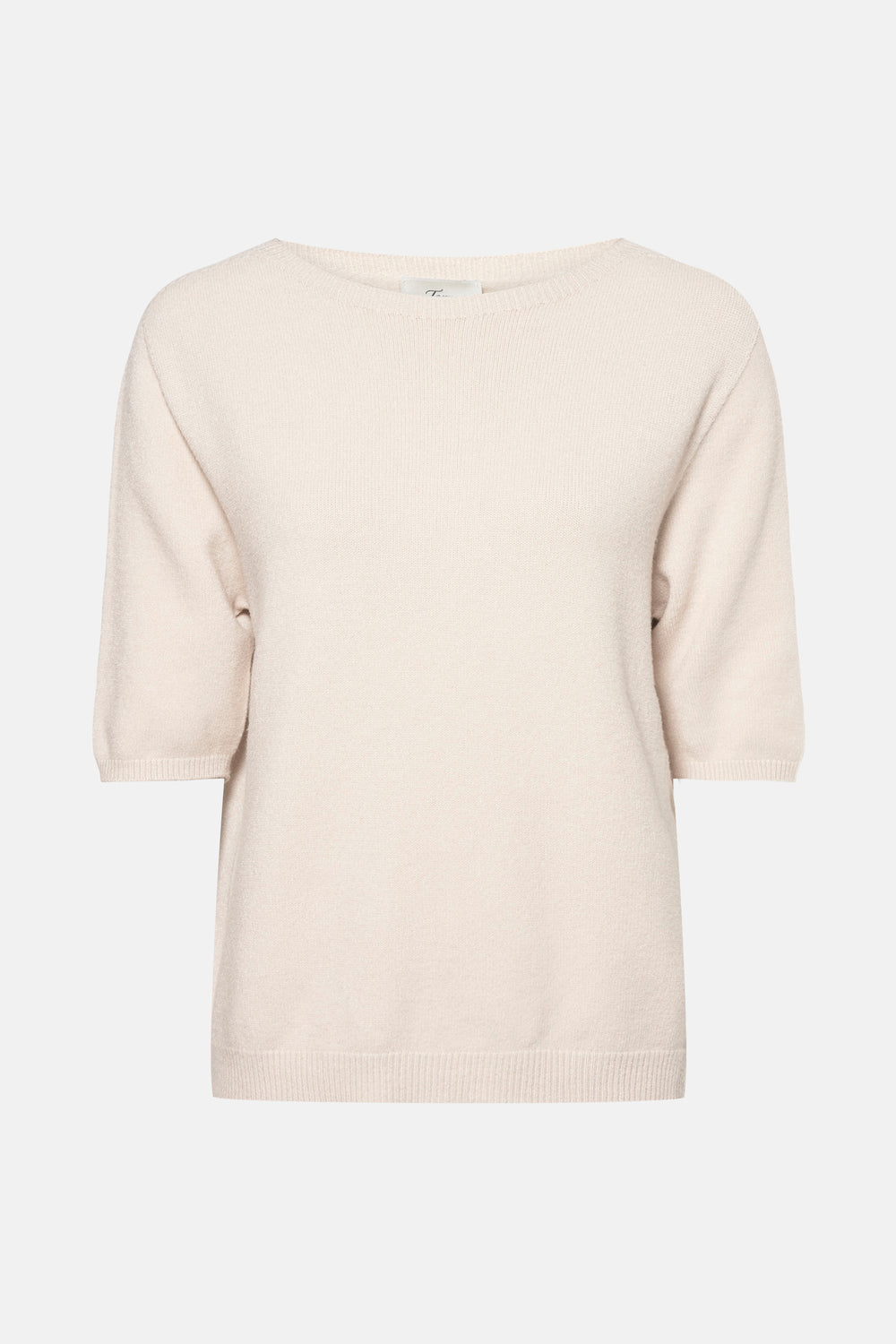 Pull col O Beige - Terra di Siena