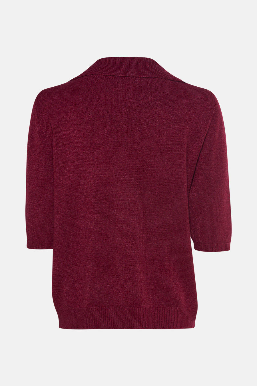 Polo à manches longues - Bordeaux - Terra di Siena - 3
